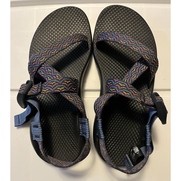 Chaco Z/1 Adjustable Strap Classic Sandal Women's 7 Bloop Navy Spice Outdoors - Picture 3 of 9